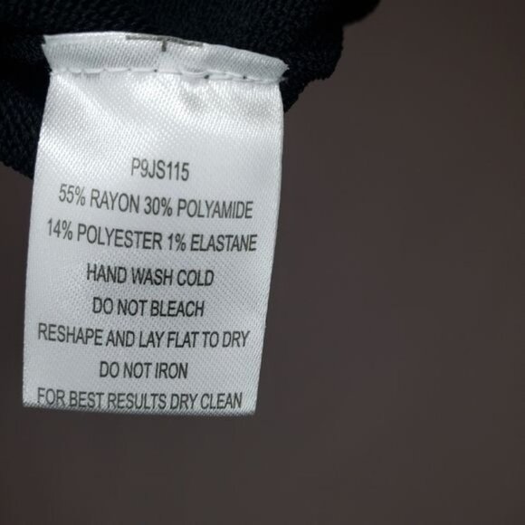 NWT Parker Hamilton Ribbed Knit Short Sleeve‎ Dress Size S - Picture 10 of 10